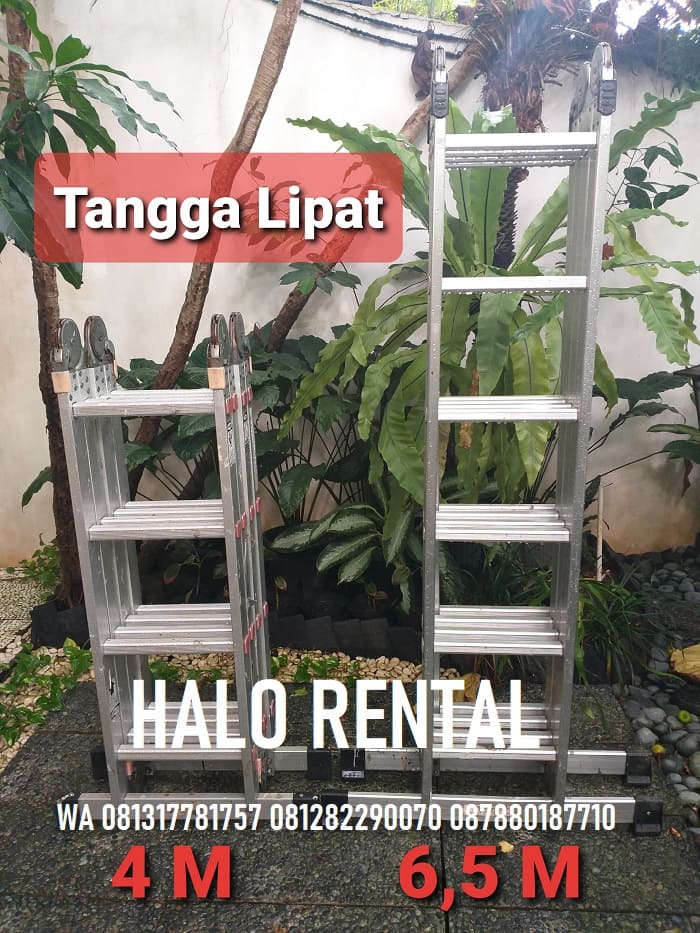 Tempat jasa Sewa Tangga 5 Meter Jakarta, Tangerang Selatan, Tangsel, Bekasi, Depok